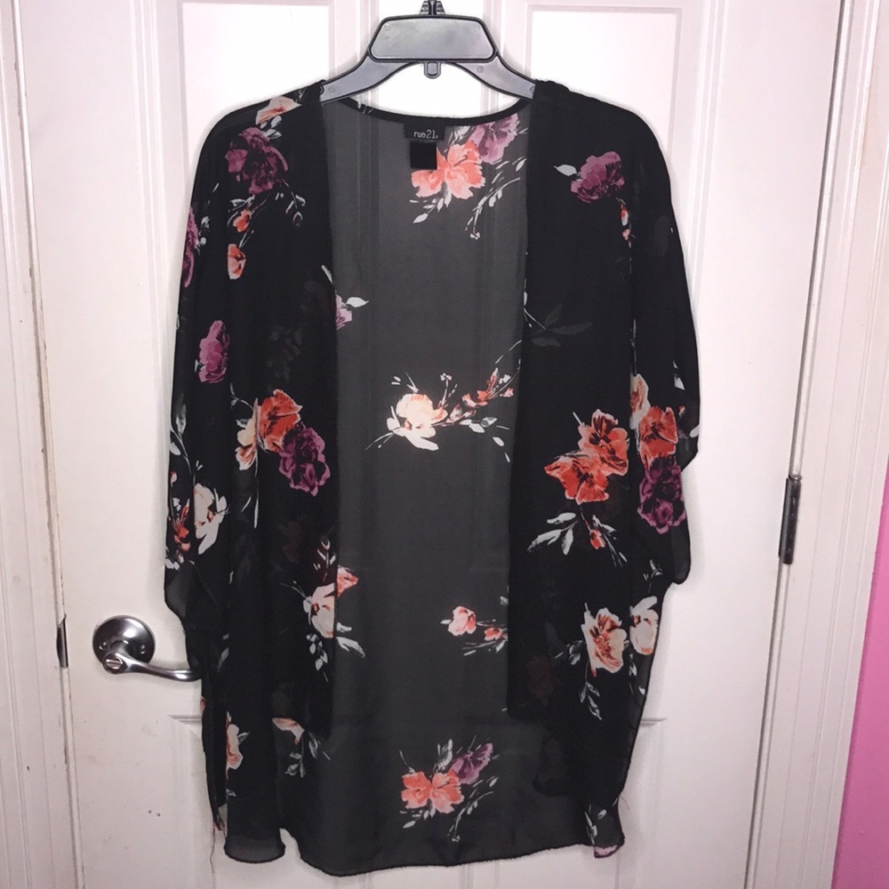 Floral kimono